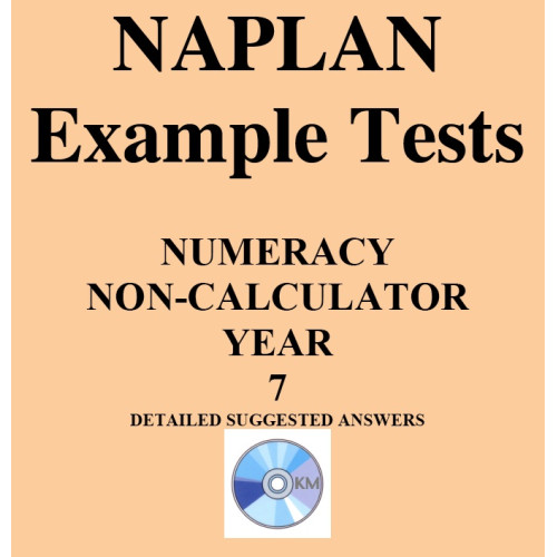 Detailed answers to the ACARA NAPLAN Example Tests Year 7